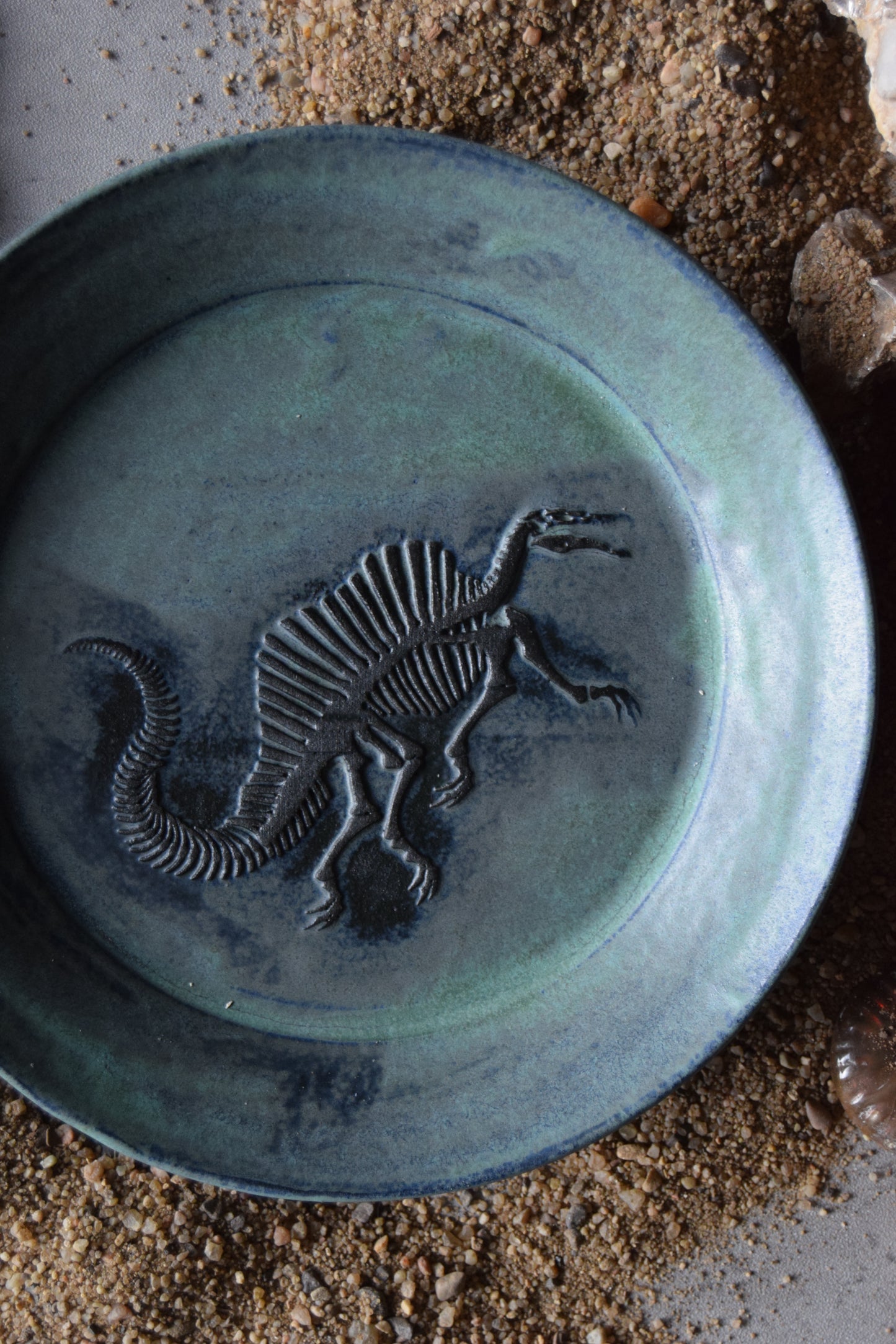 Fossil Trinket Plate 12