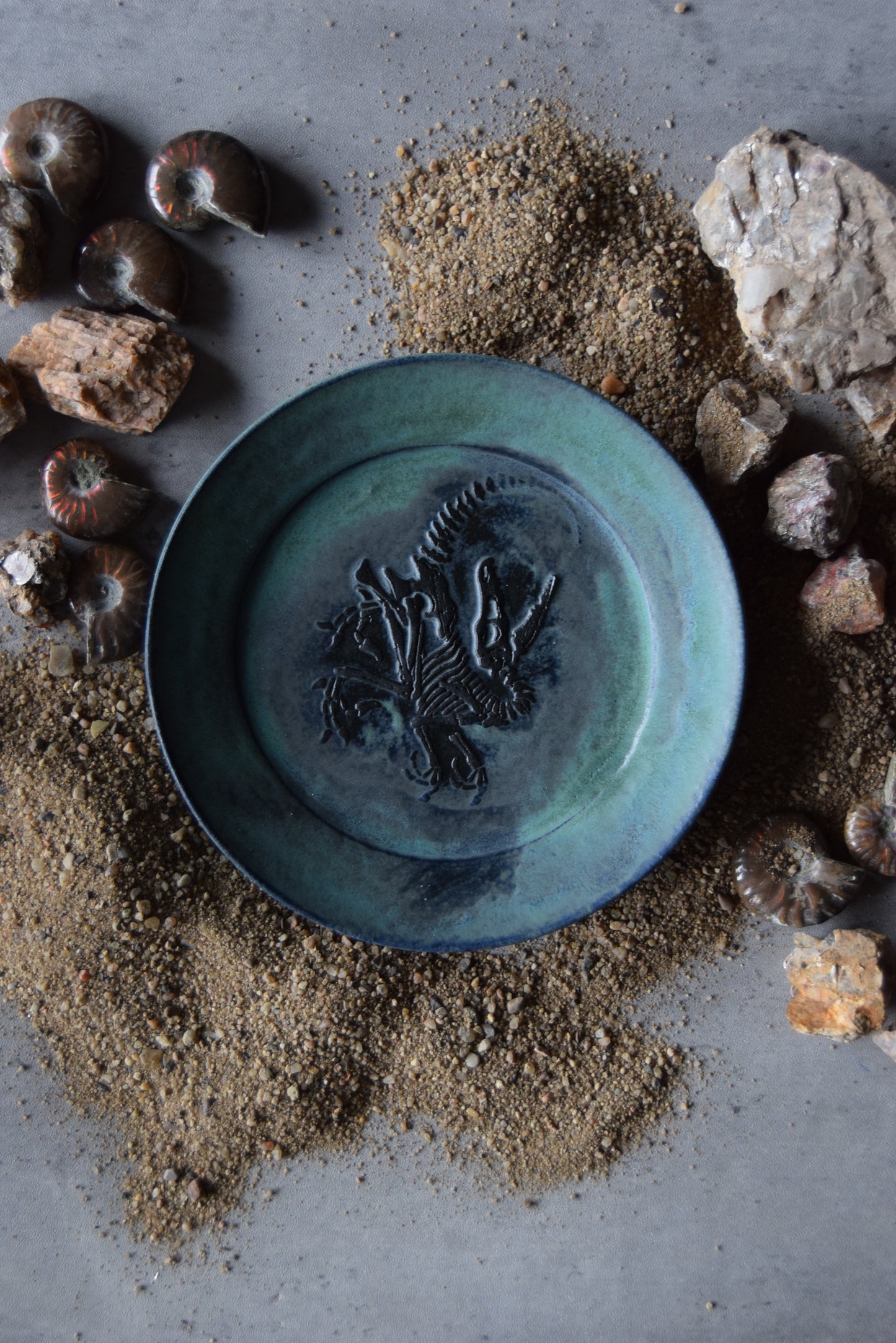 Fossil Trinket Plate 15