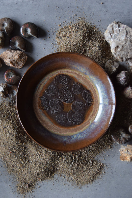 Fossil Trinket Plate 17