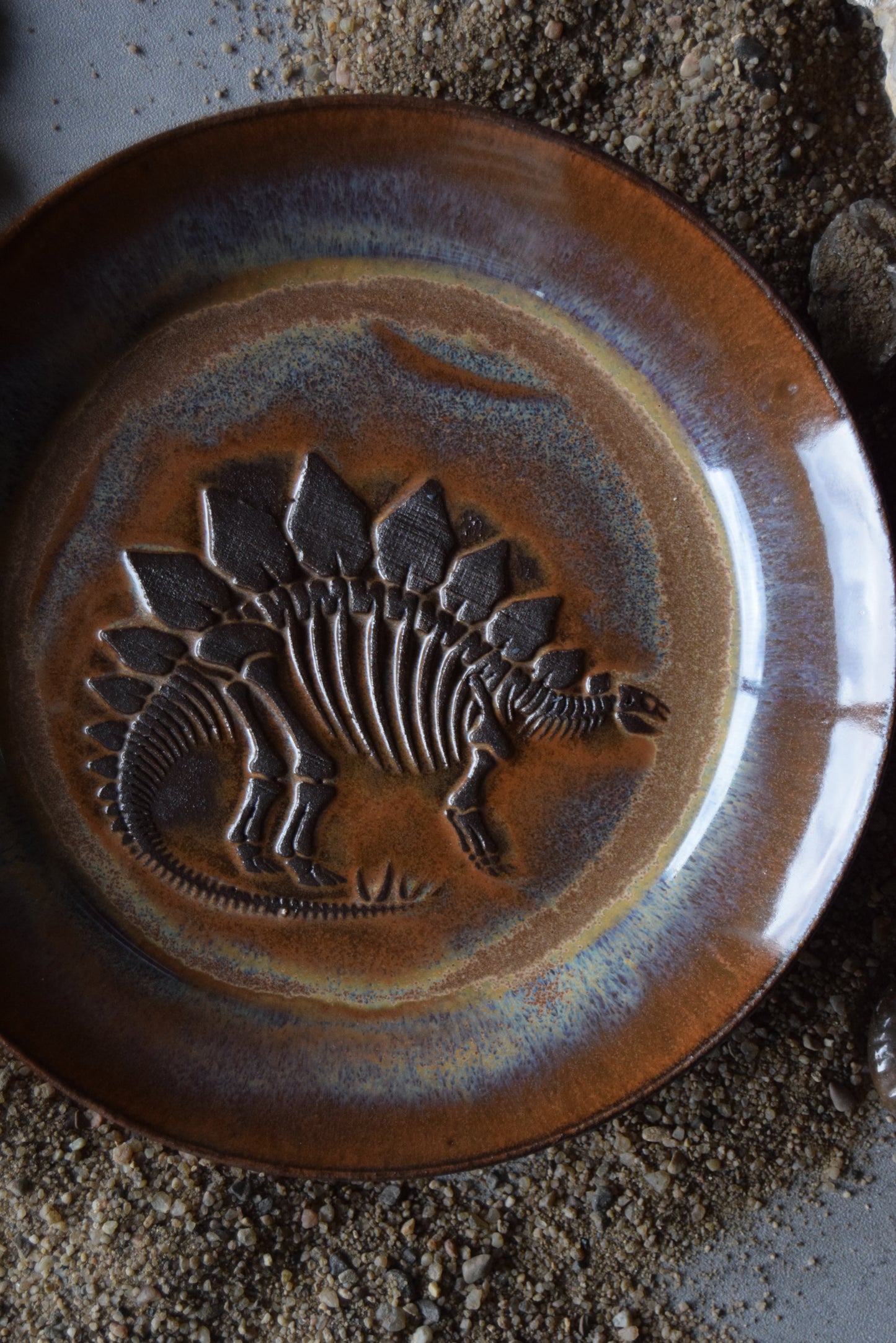 Fossil Trinket Plate 19