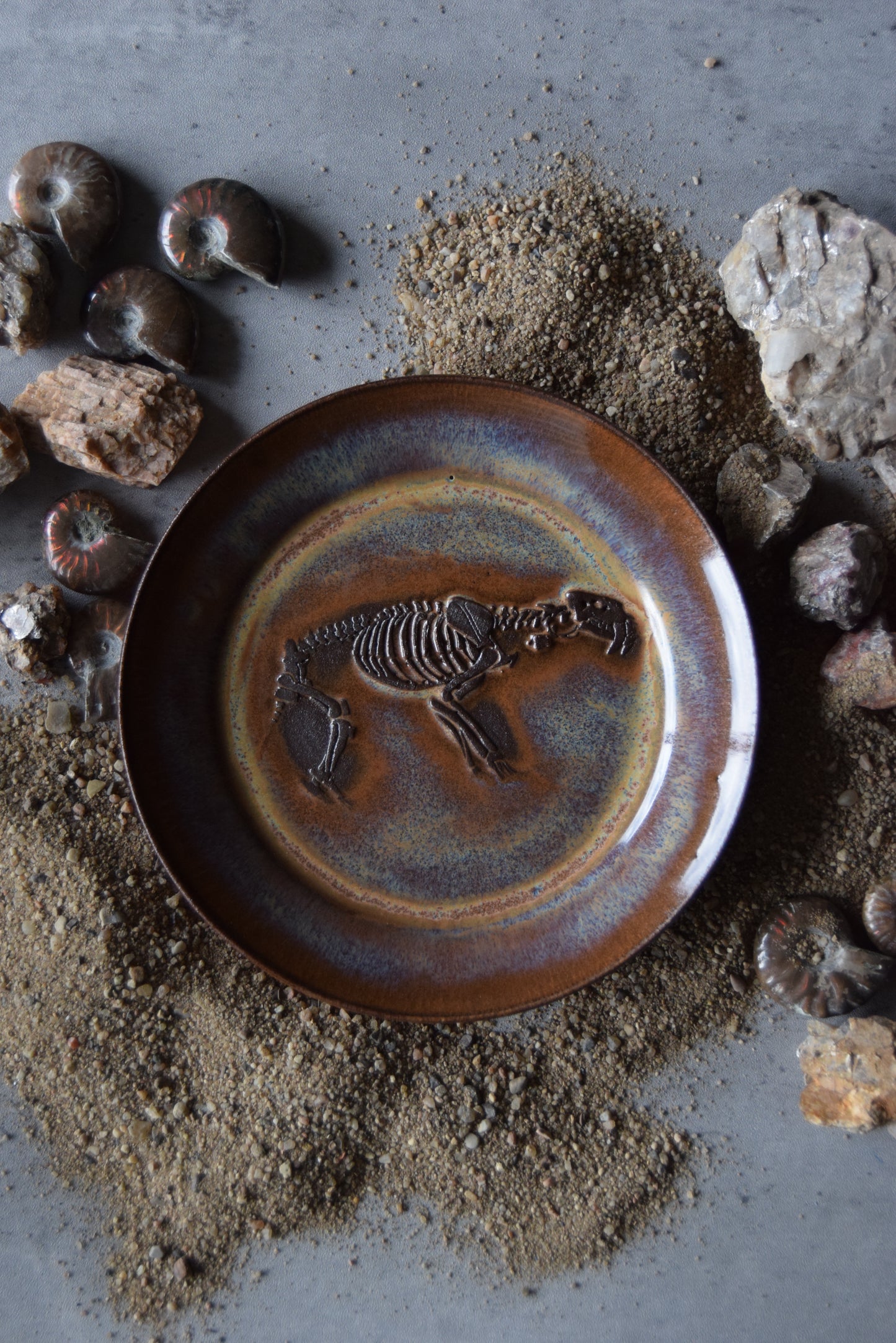 Fossil Trinket Plate 21