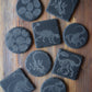 Z* Sous-verres fossiles