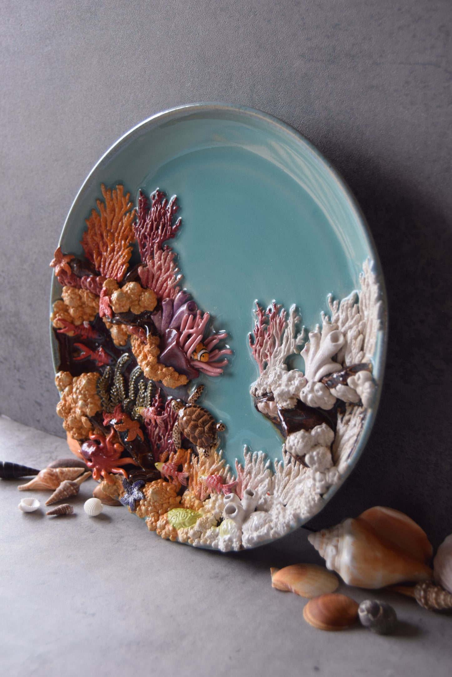 Kelsey Schroeder- Coral Reef Plate