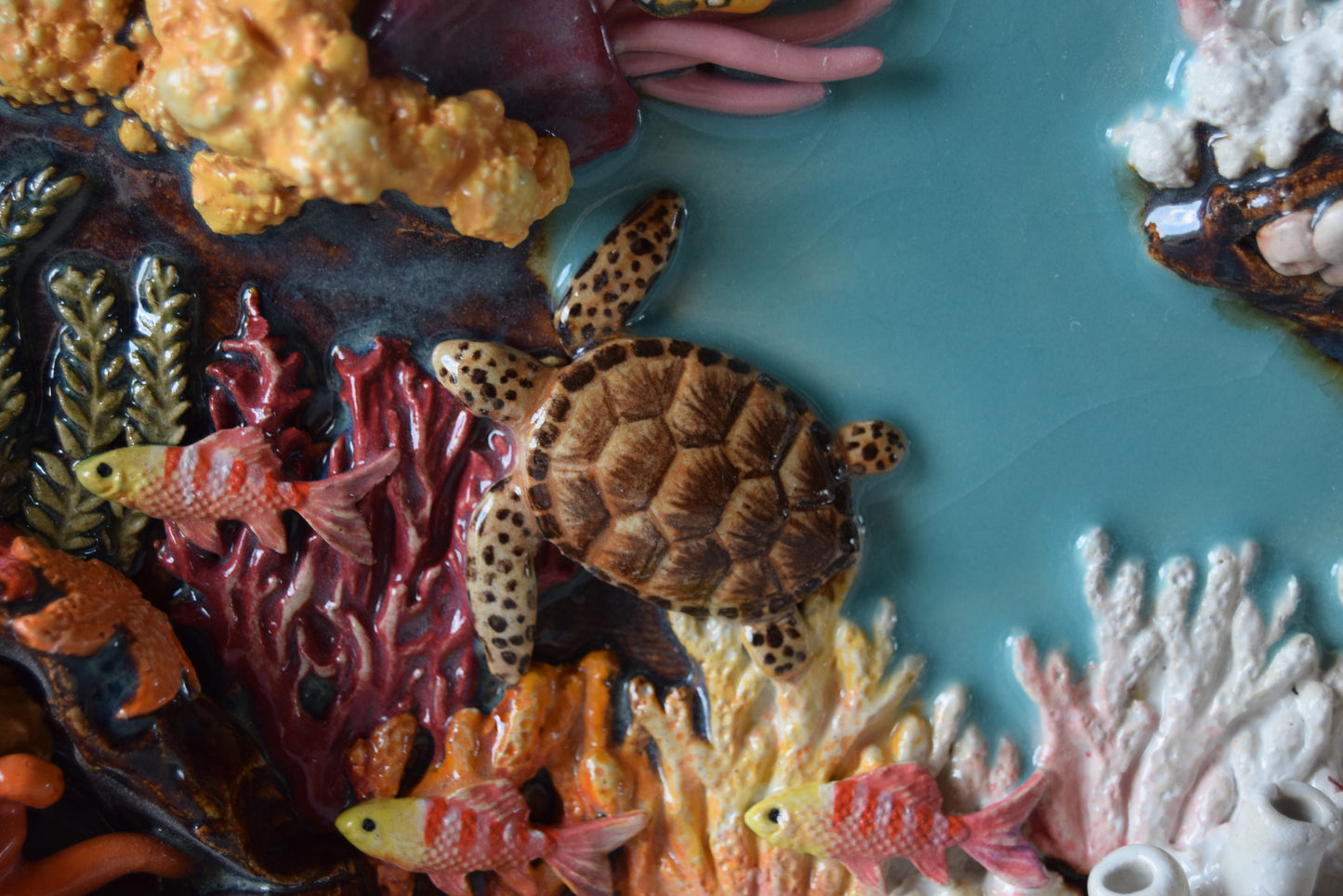 Kelsey Schroeder- Coral Reef Plate