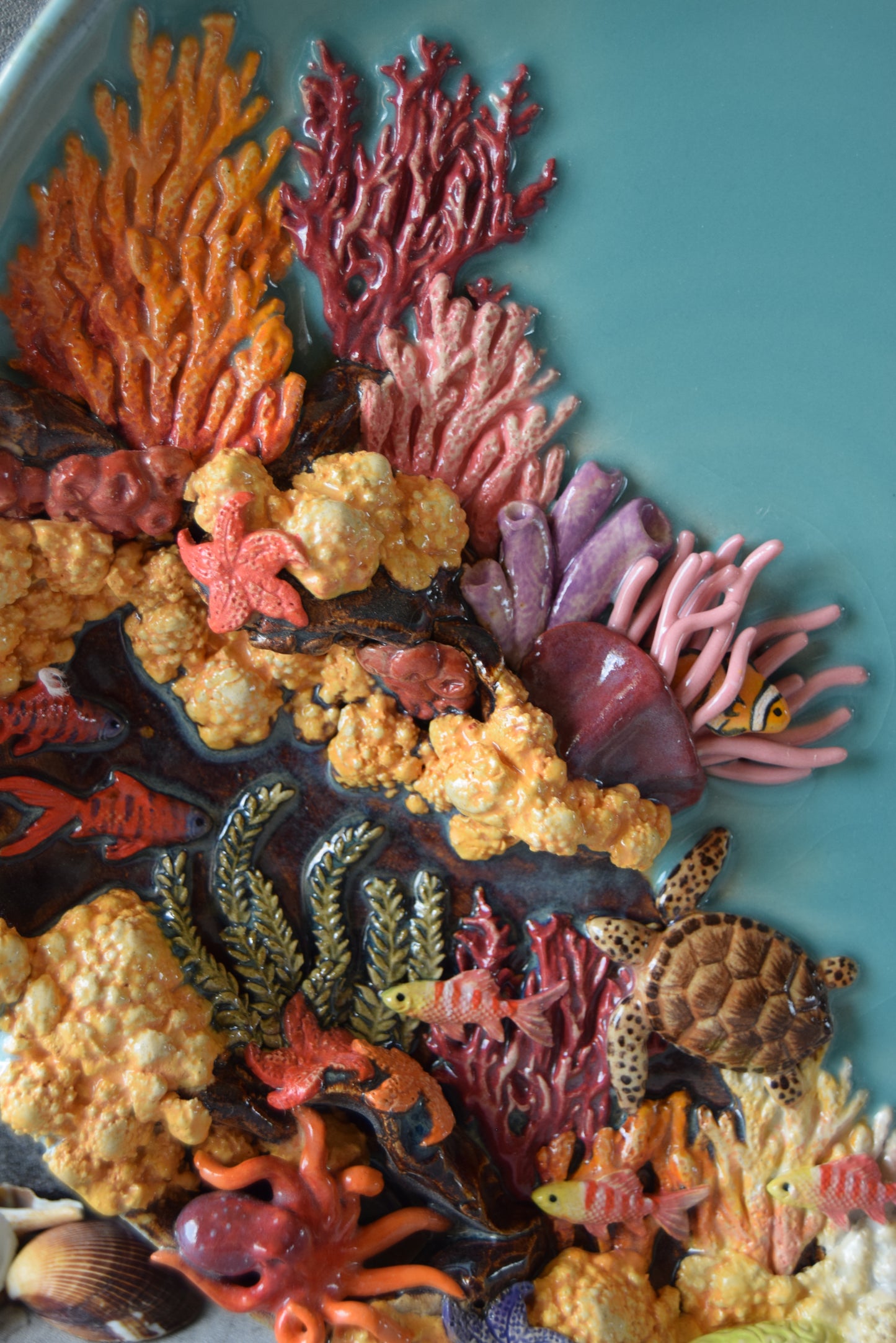 Kelsey Schroeder- Coral Reef Plate