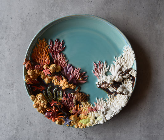 Kelsey Schroeder- Coral Reef Plate