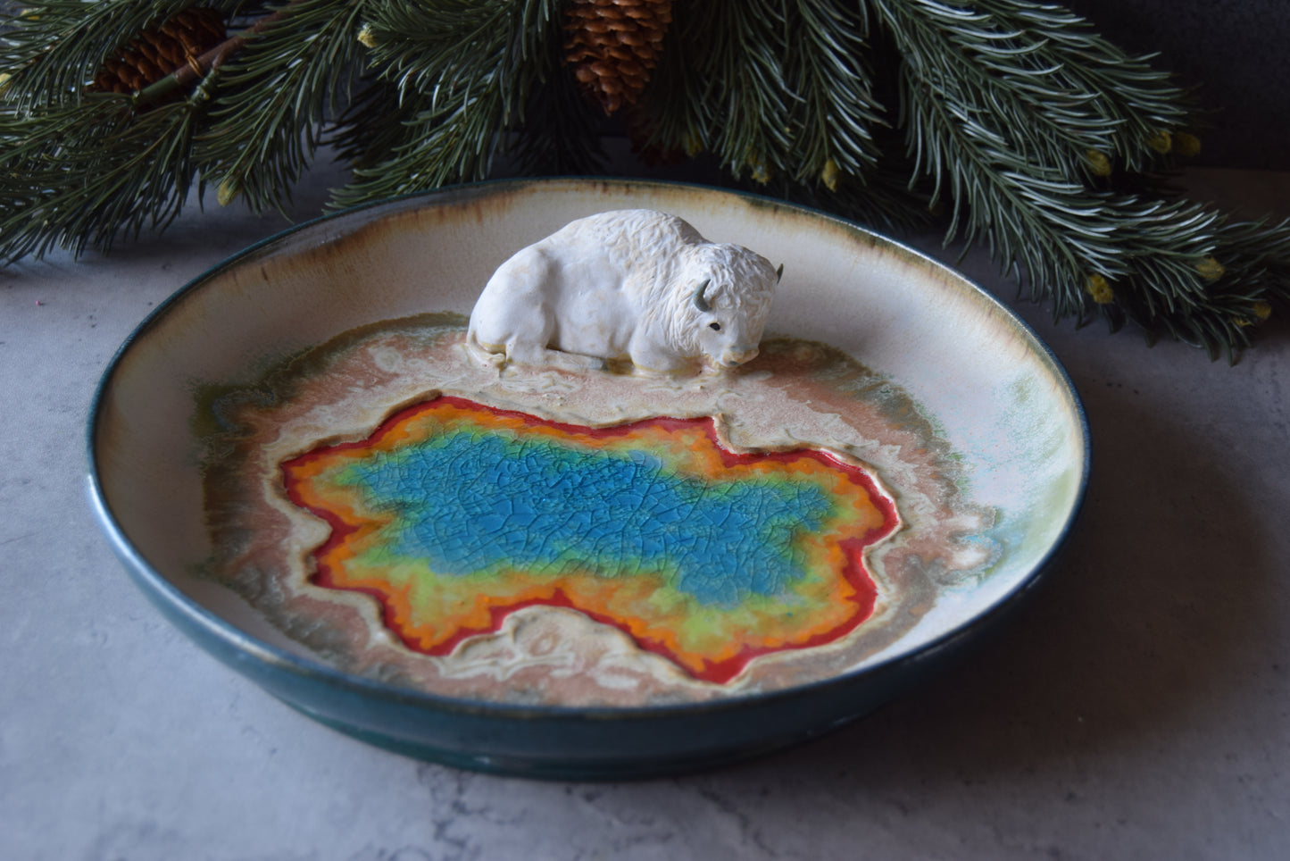 Kelsey Schroeder- White Bison Plate