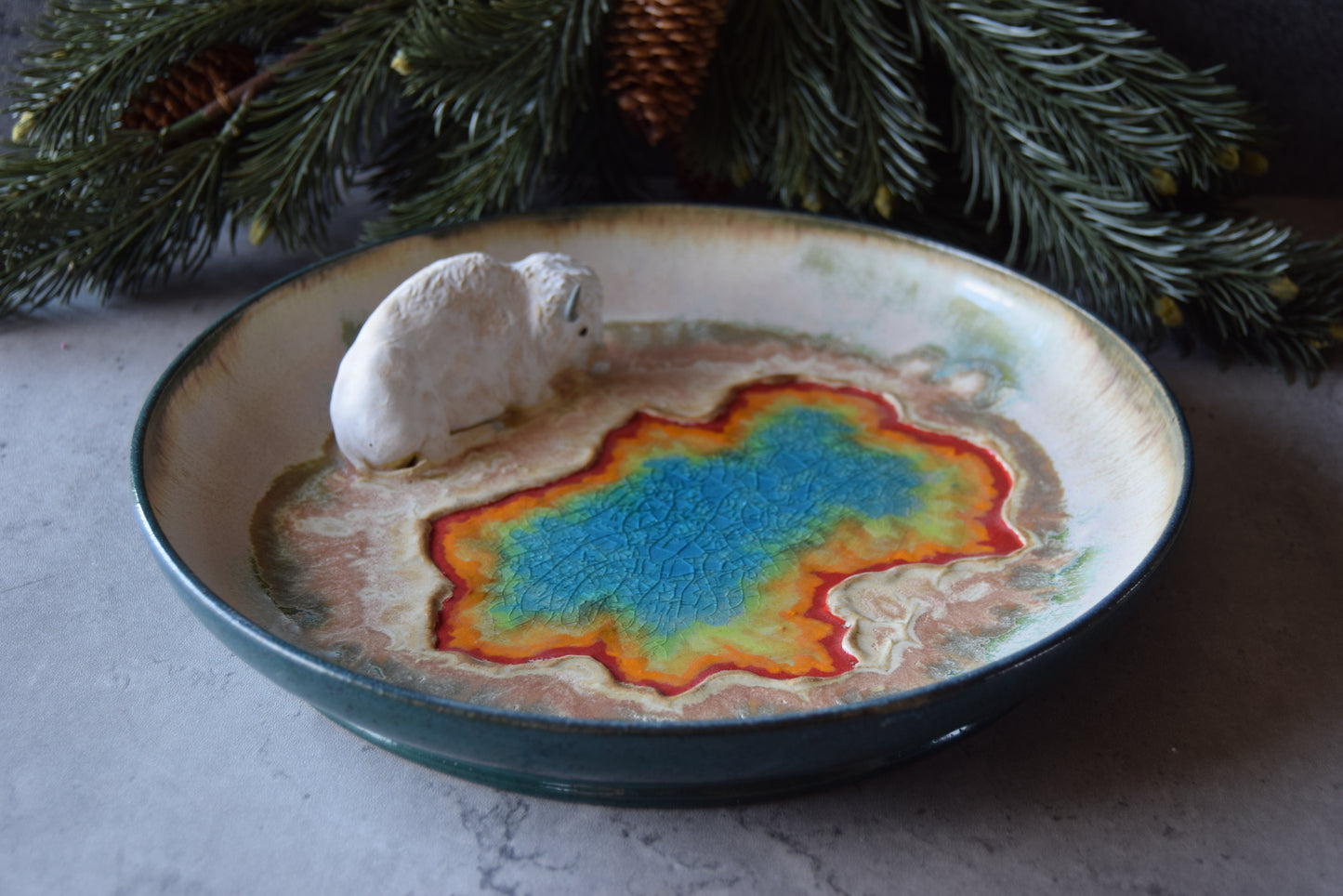 Kelsey Schroeder- White Bison Plate