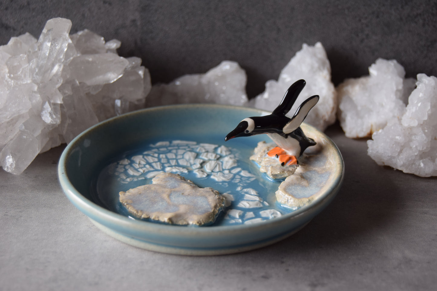 Penguin Trinket Plate