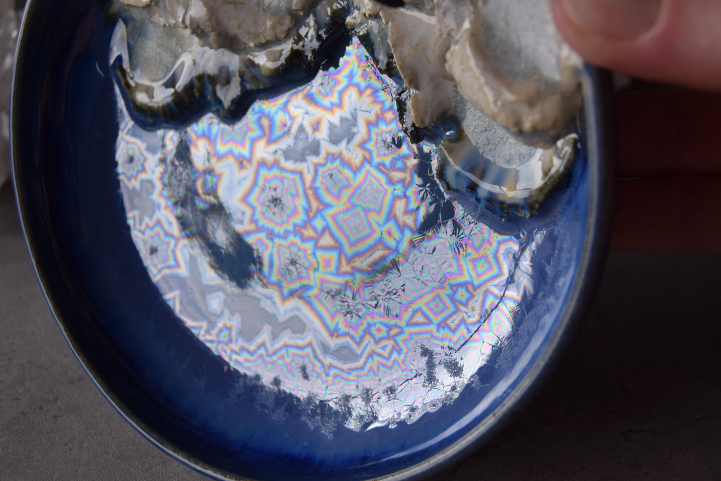 Penguin Trinket Plate (crystal)