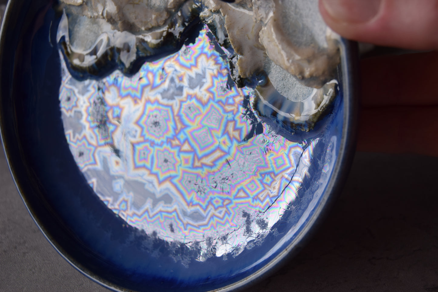 Penguin Trinket Plate (crystal)