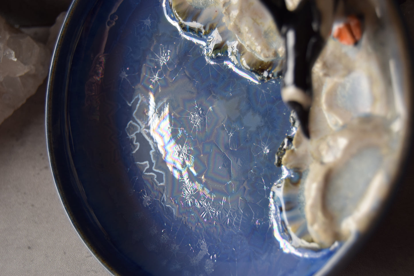 Penguin Trinket Plate (crystal)