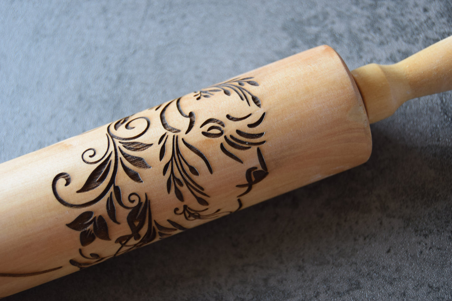 Z*Flourish Bison Rolling Pin (large)