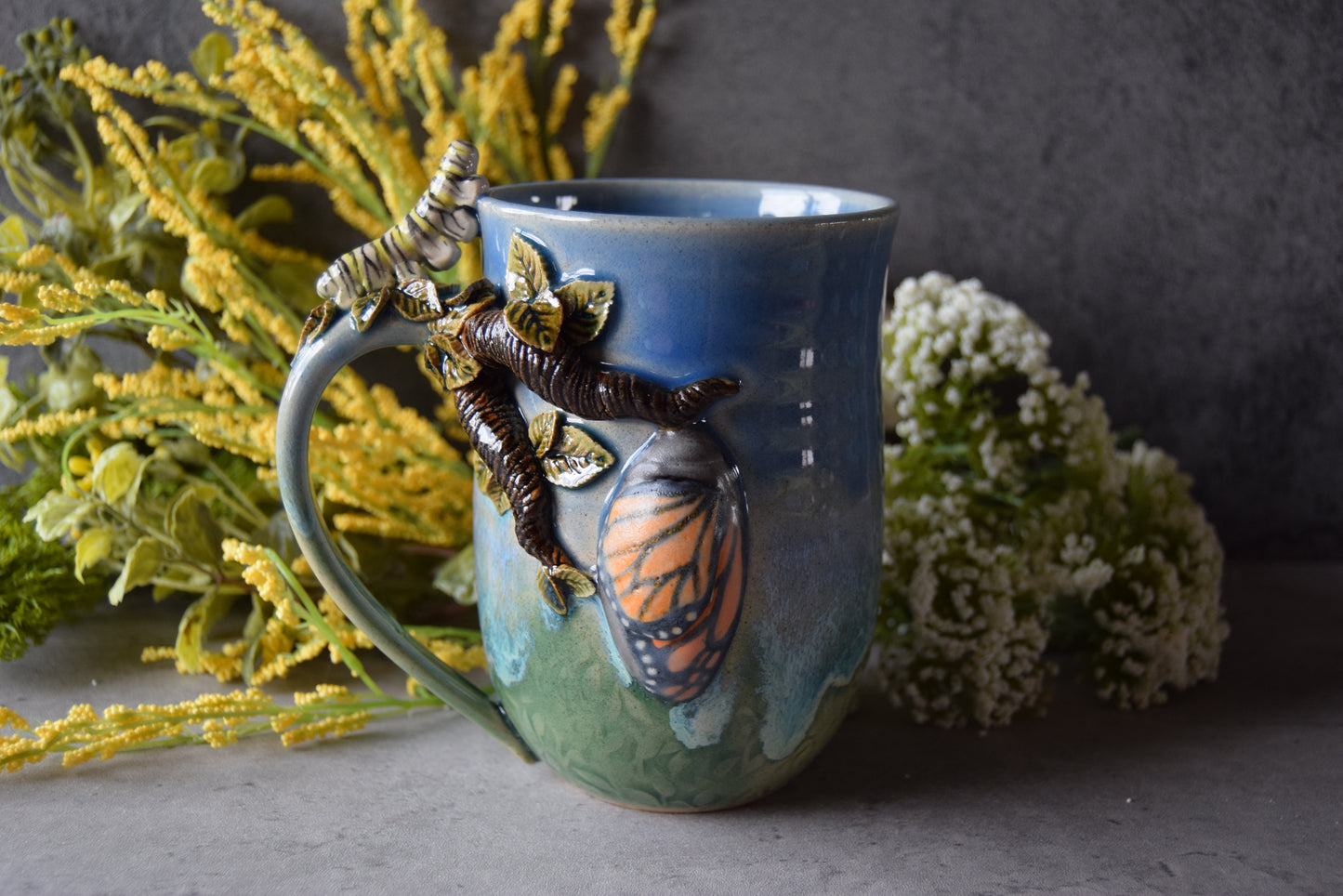 Monarch Life Cycle Mug (tall)