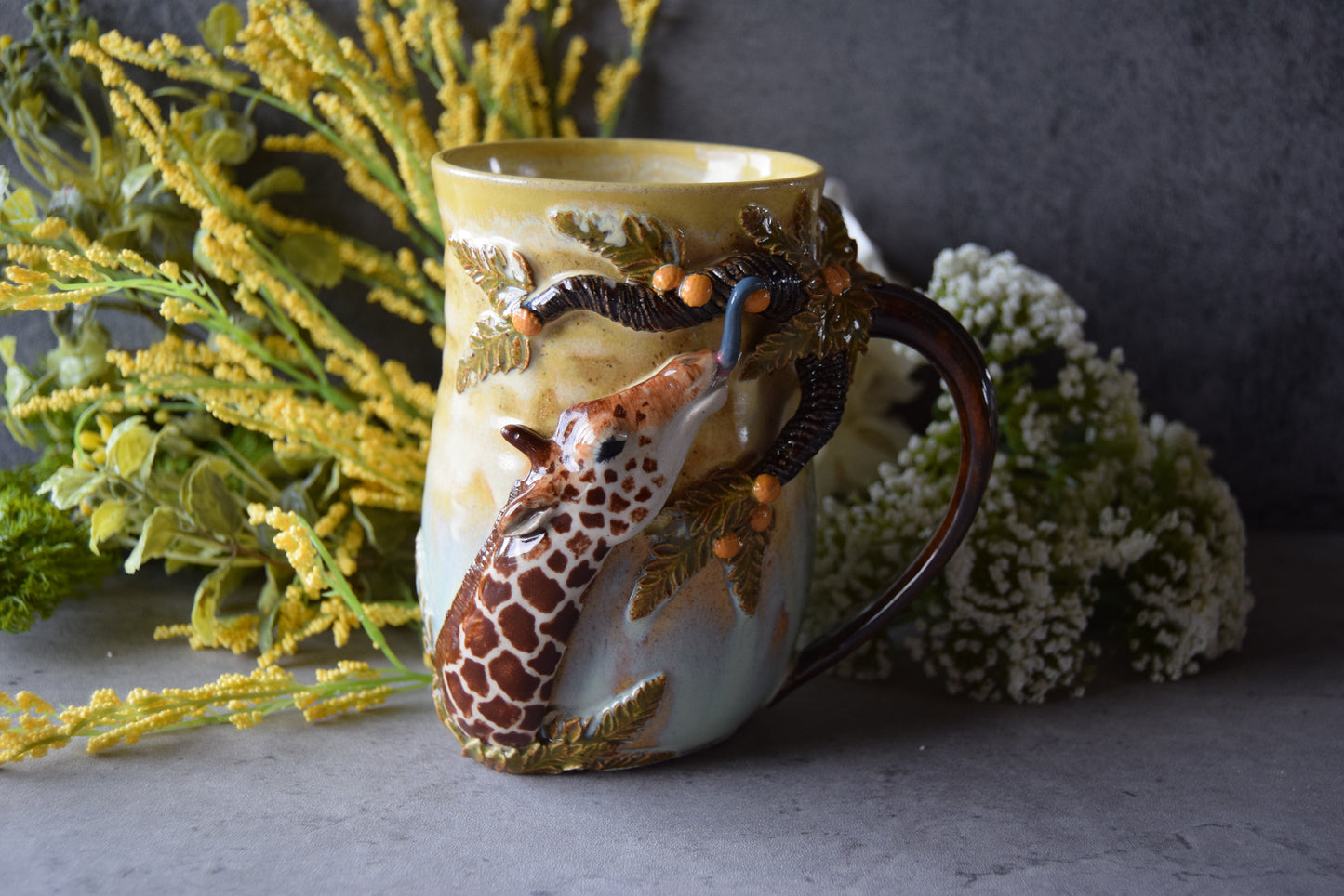 Giraffe Pollinator Mug
