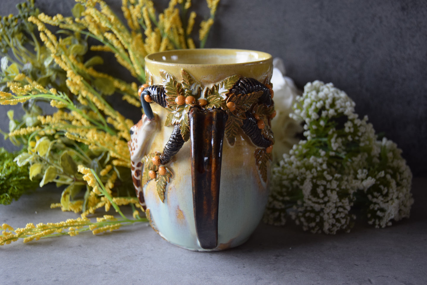 Giraffe Pollinator Mug