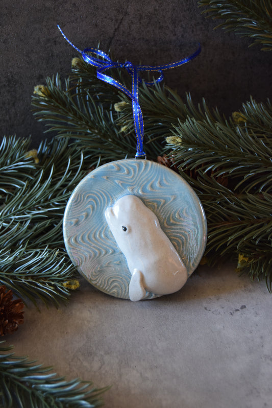 Beluga Ornament 6