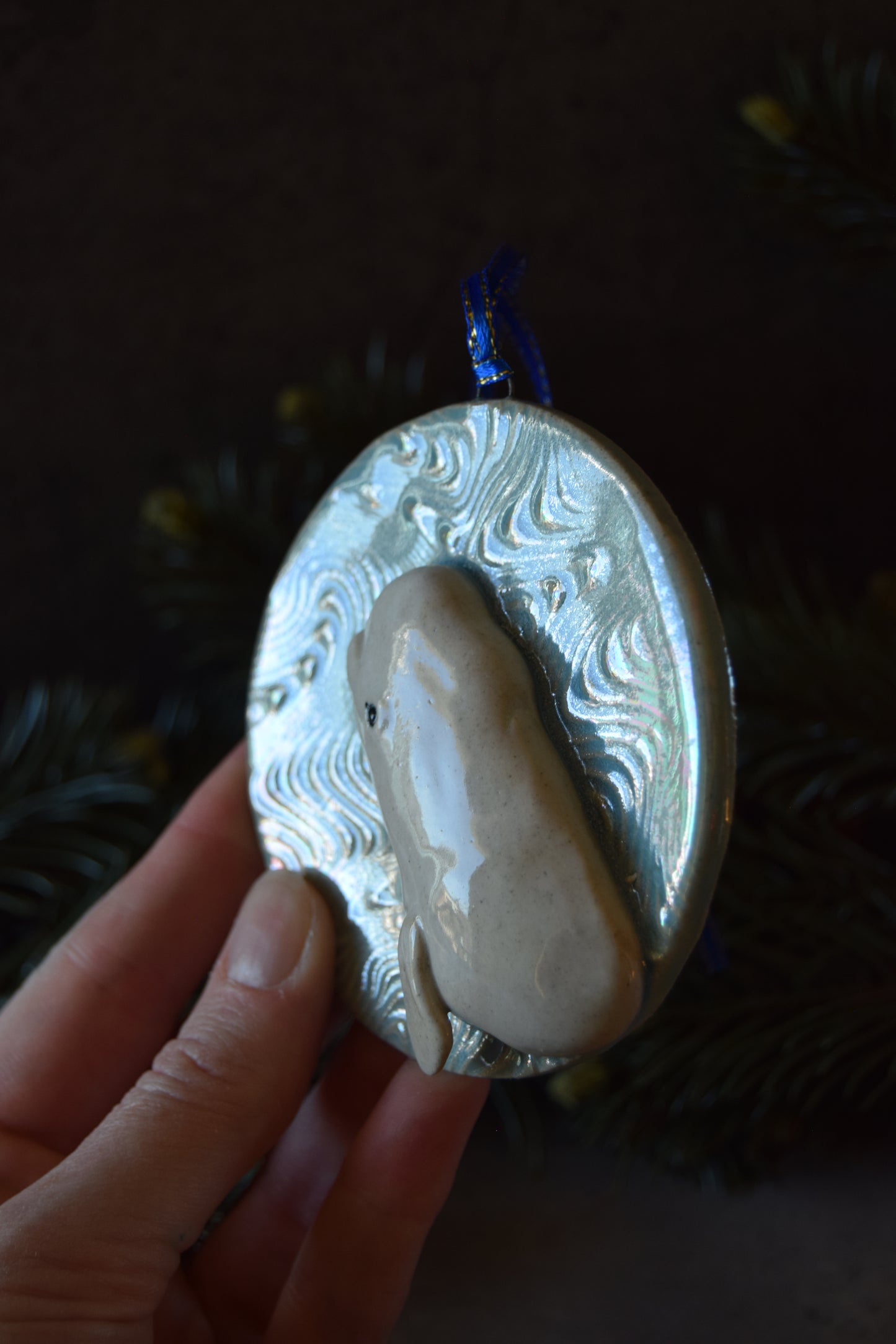 Beluga Ornament 6