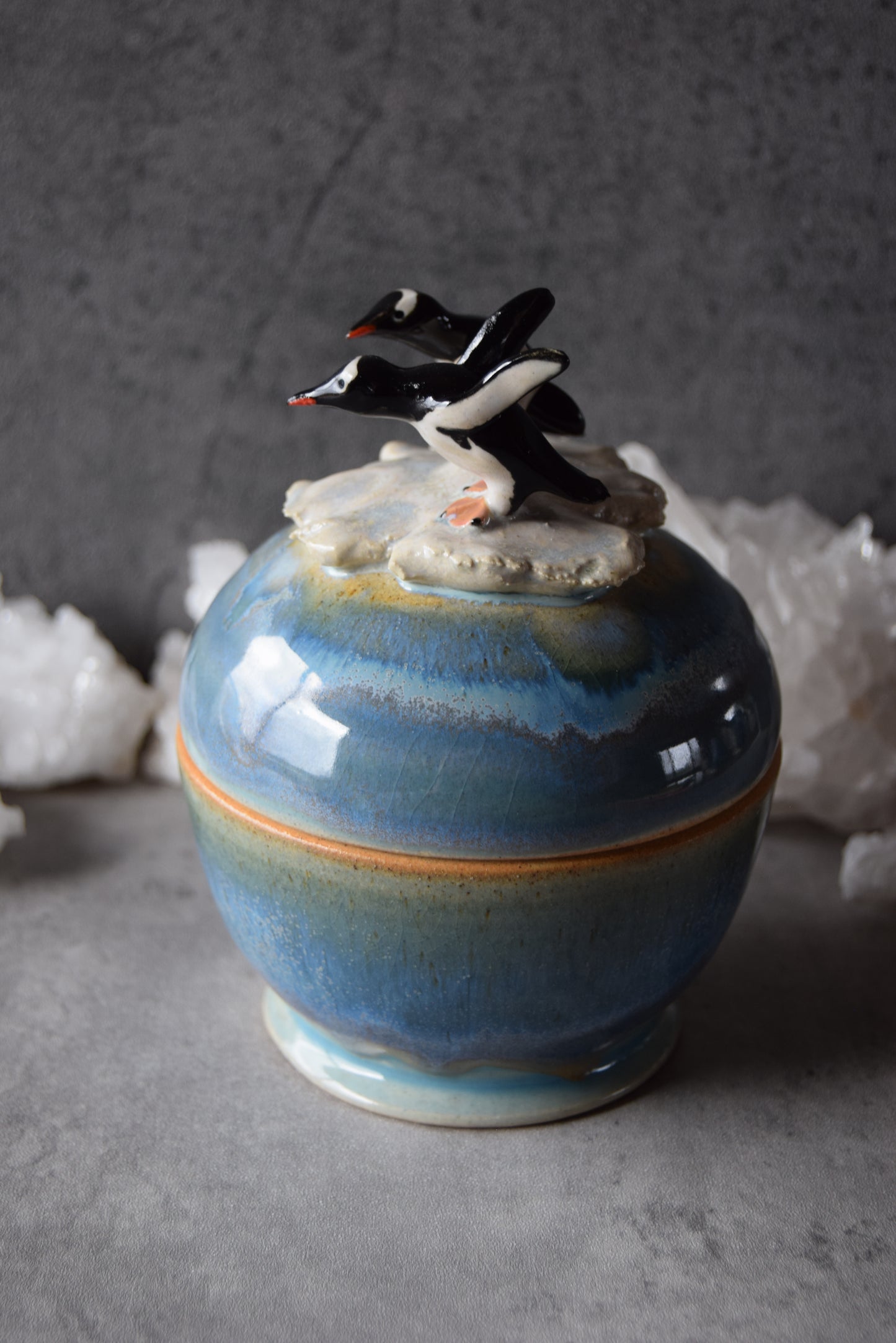Gentoo Penguins Jar
