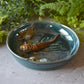 Swimming Tiger Trinket Plate (bowl rim)