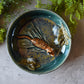 Swimming Tiger Trinket Plate (bowl rim)