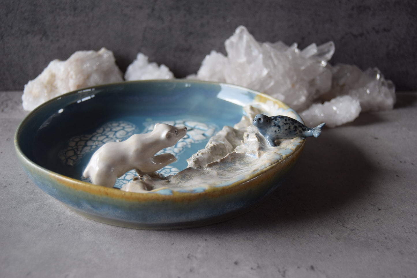 Polar Bear and Seal Plate (seconds)