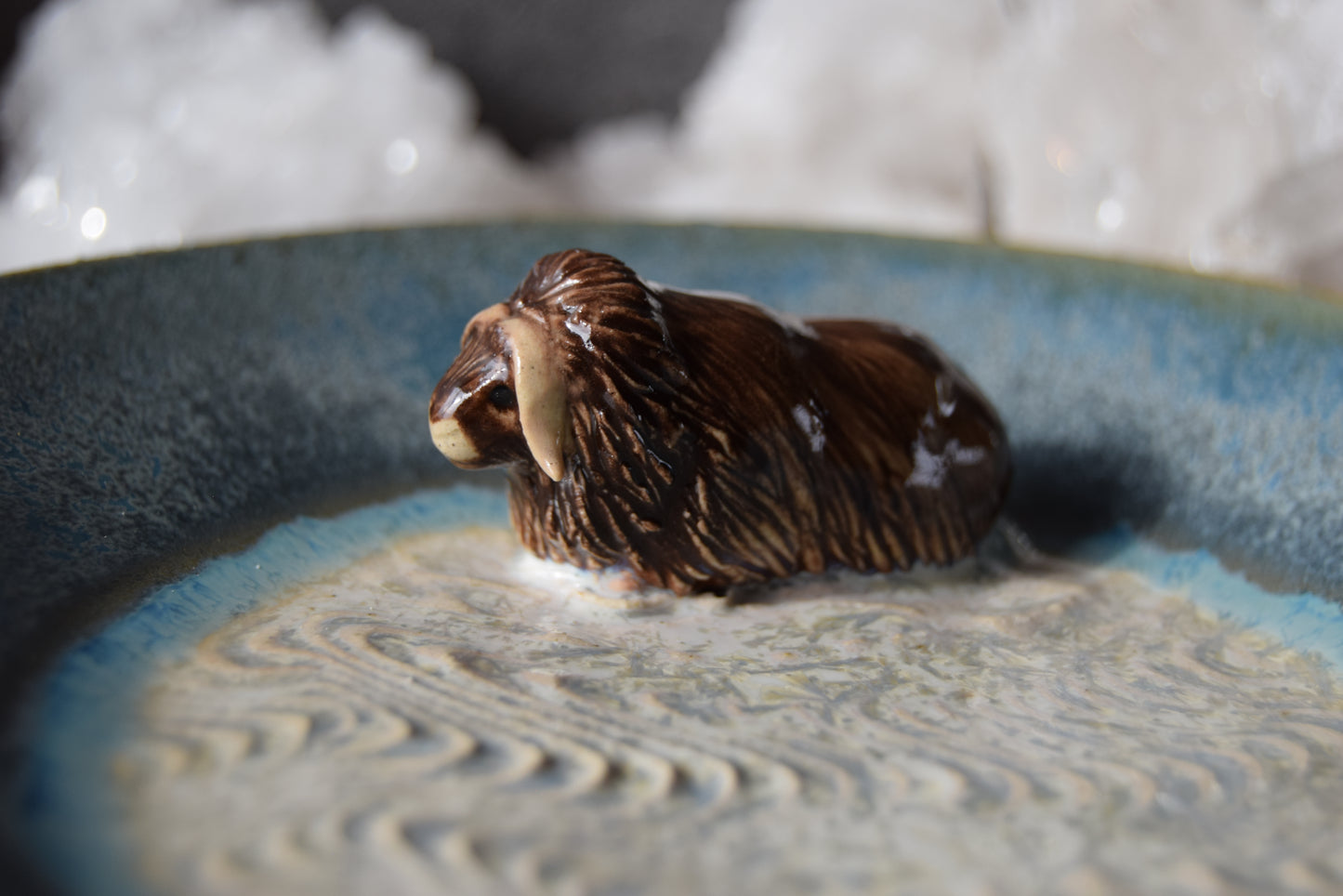 Musk Ox Trinket Plate