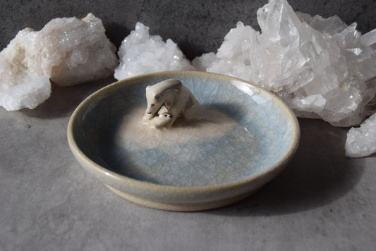 Polar Bears Trinket Plate