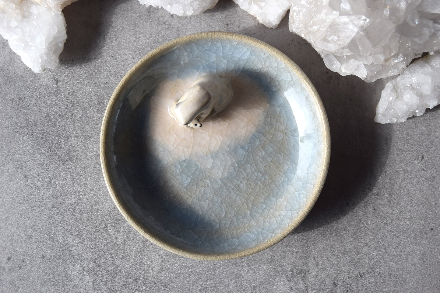 Polar Bears Trinket Plate