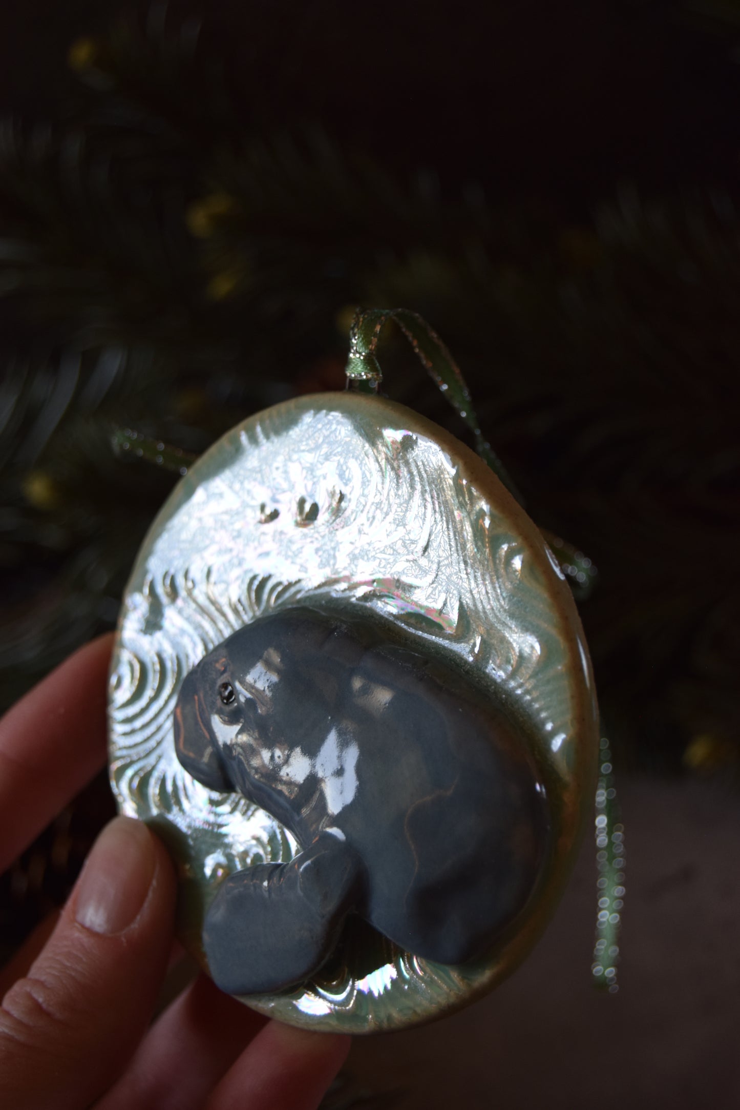 Manatee Ornament 6