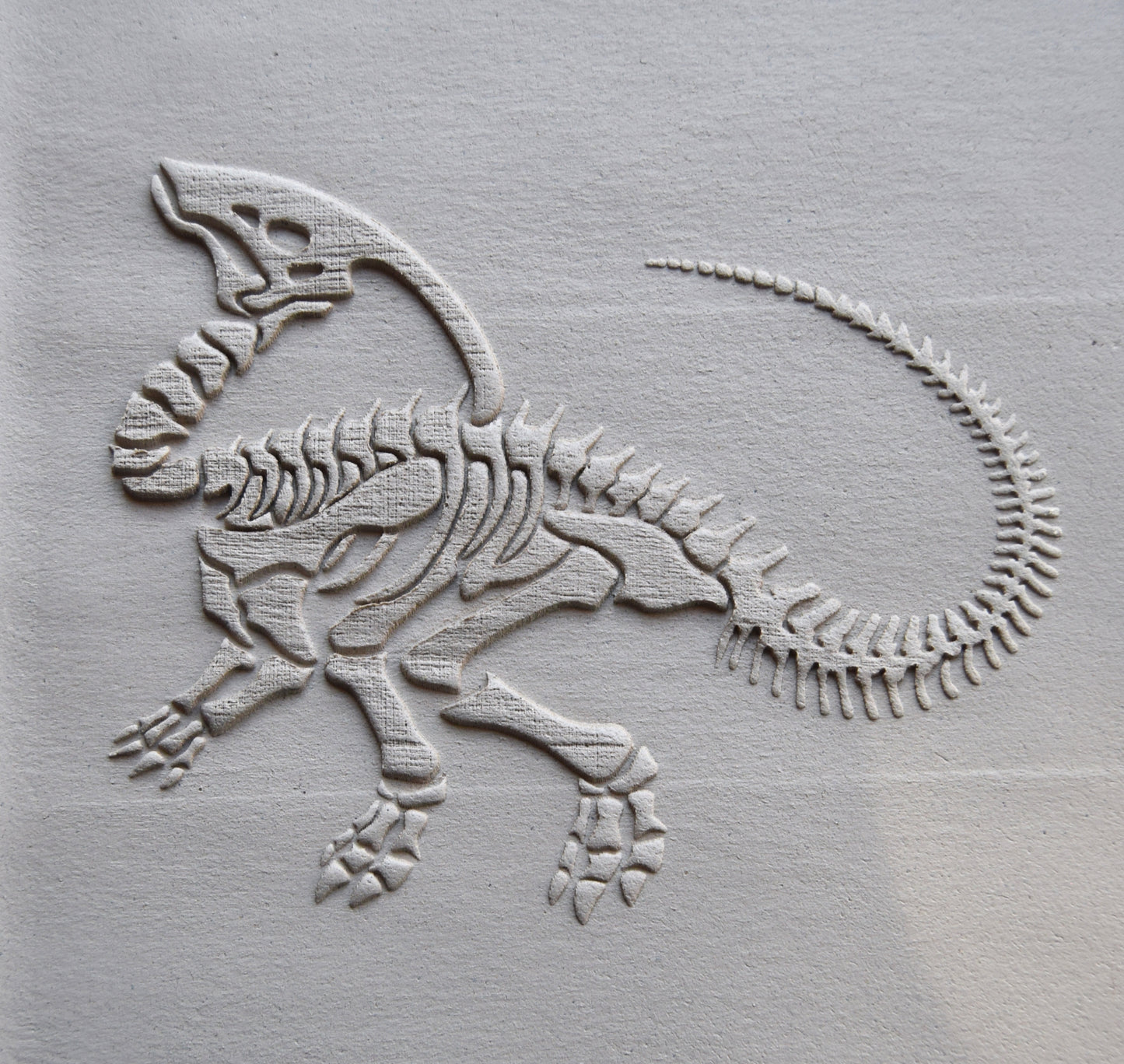 Z*Texture Roller- Parasaurolophus Fossil (twisted)