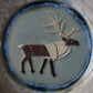 Reindeer Plate (white)