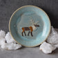Reindeer Plate (blue)