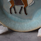Reindeer Plate (blue)