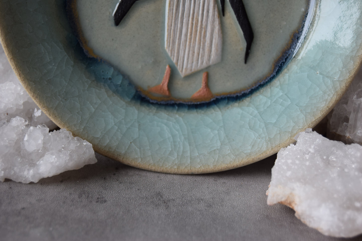 African Penguin Plate