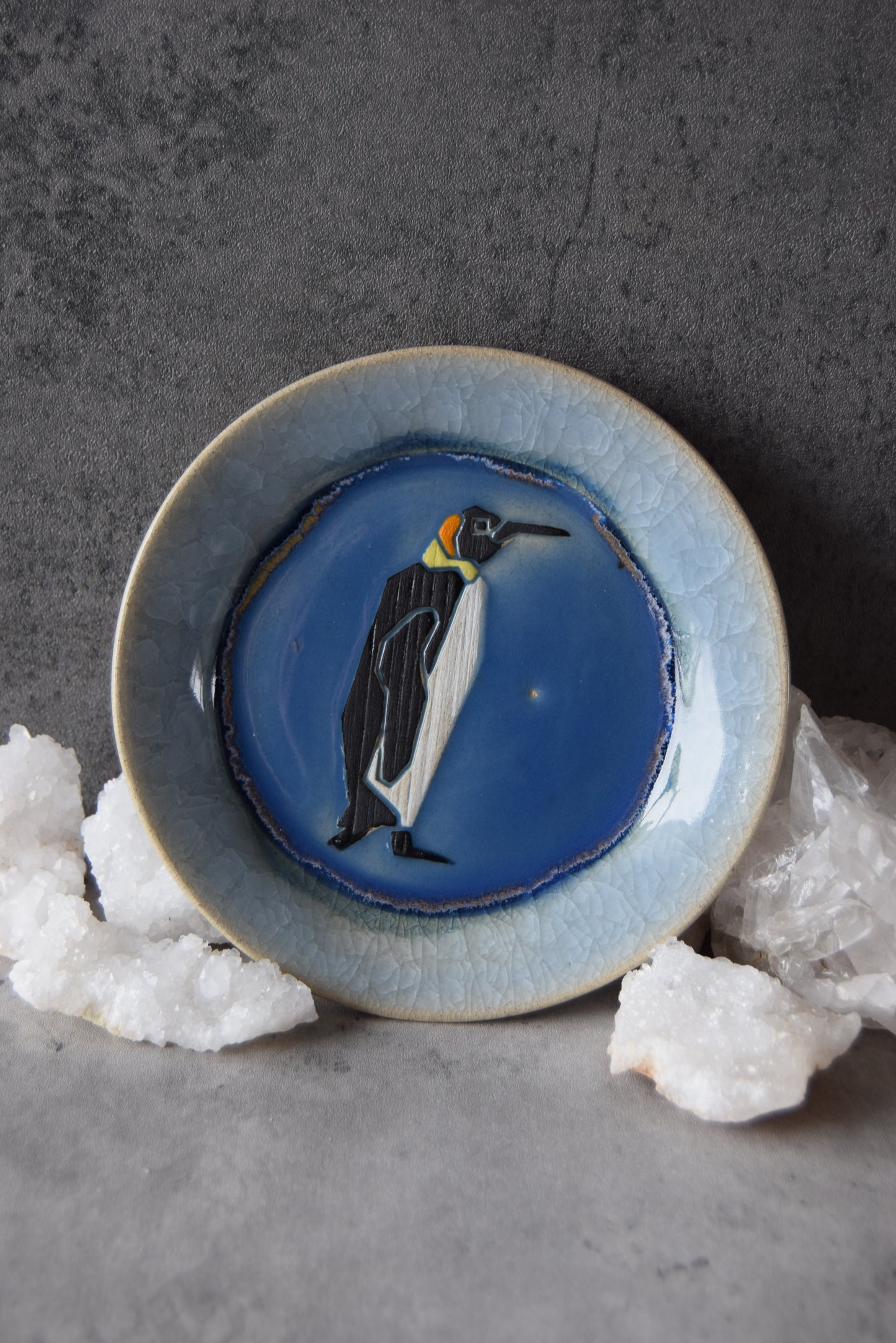 King Penguin Plate