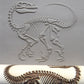 Z*Texture Roller- Deinonychus Fossil