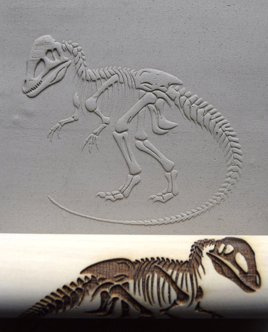 Z*Texture Roller- Dilophosaurus Fossil