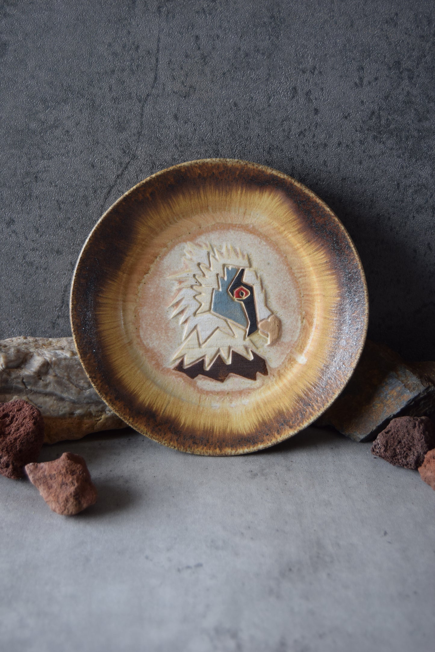 Bearded Vulture Plate