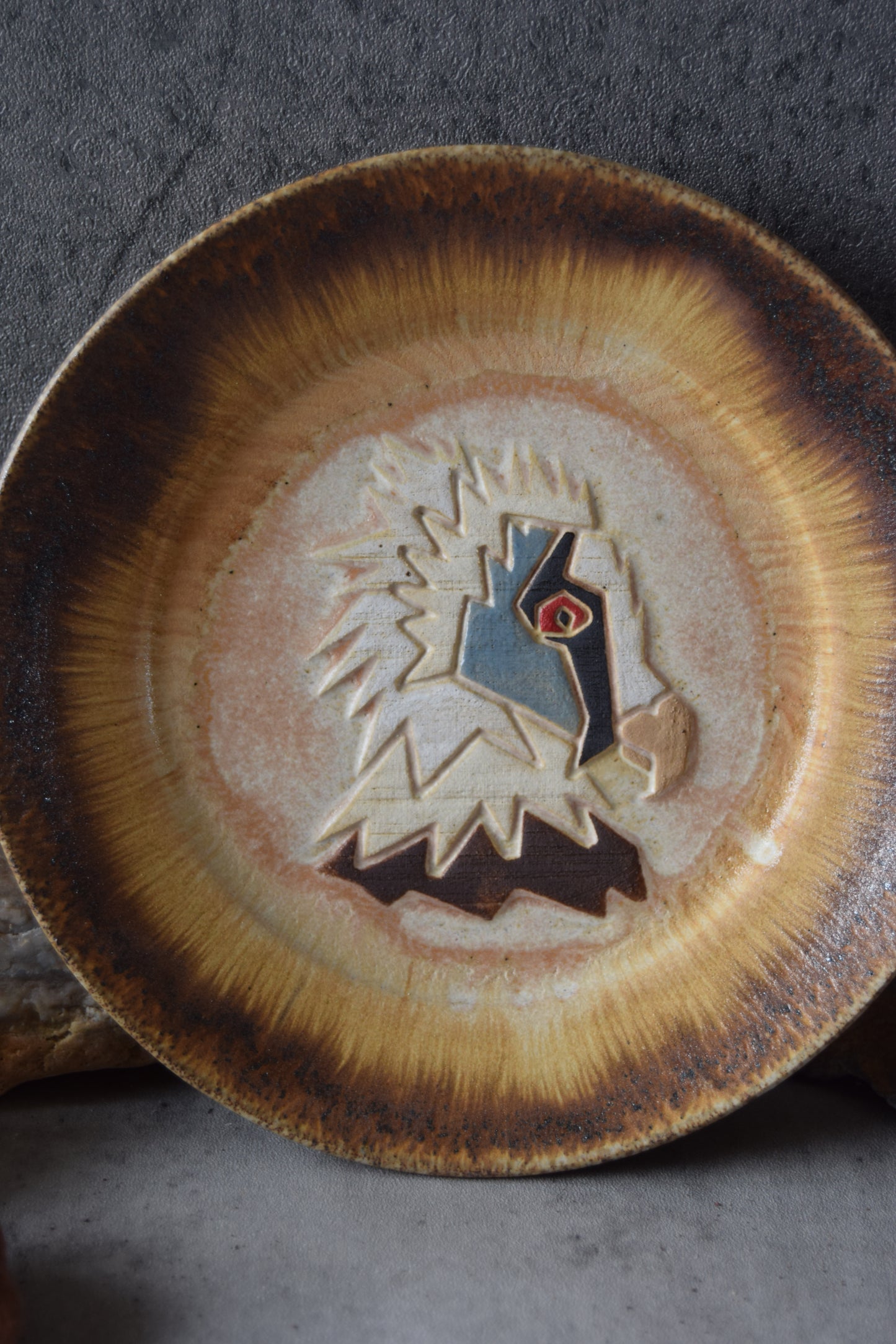 Bearded Vulture Plate