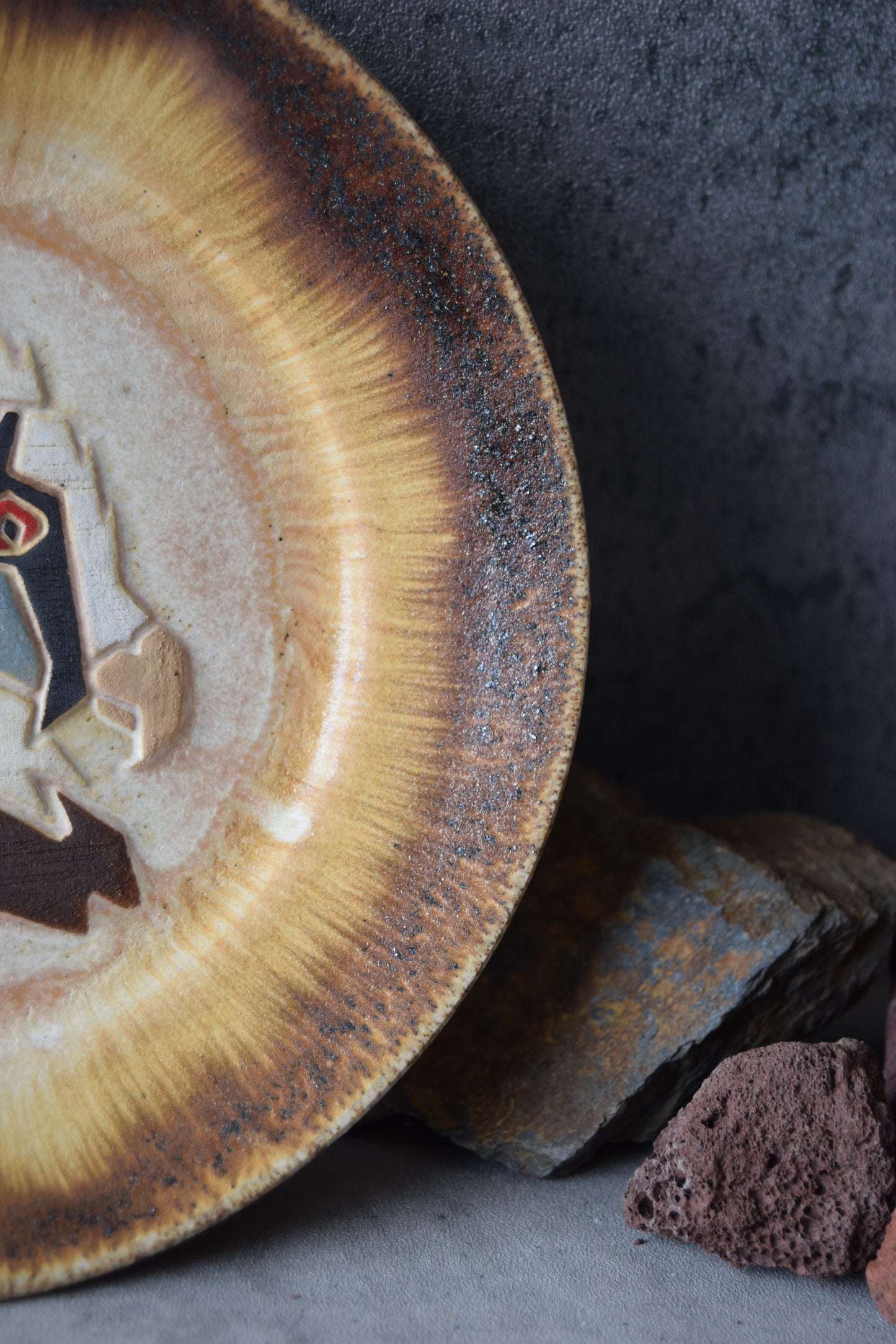 Bearded Vulture Plate