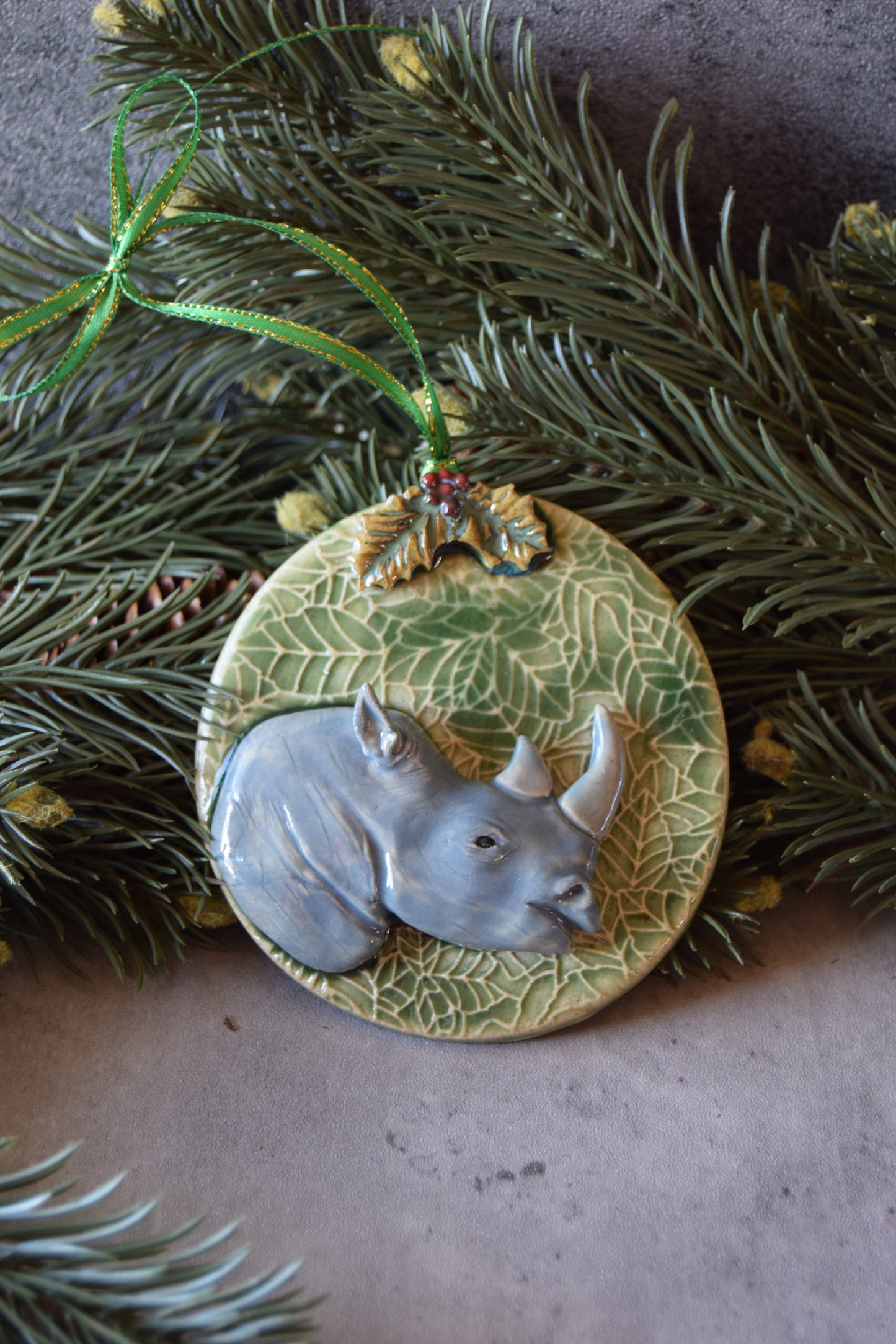 Rhino Ornament 4