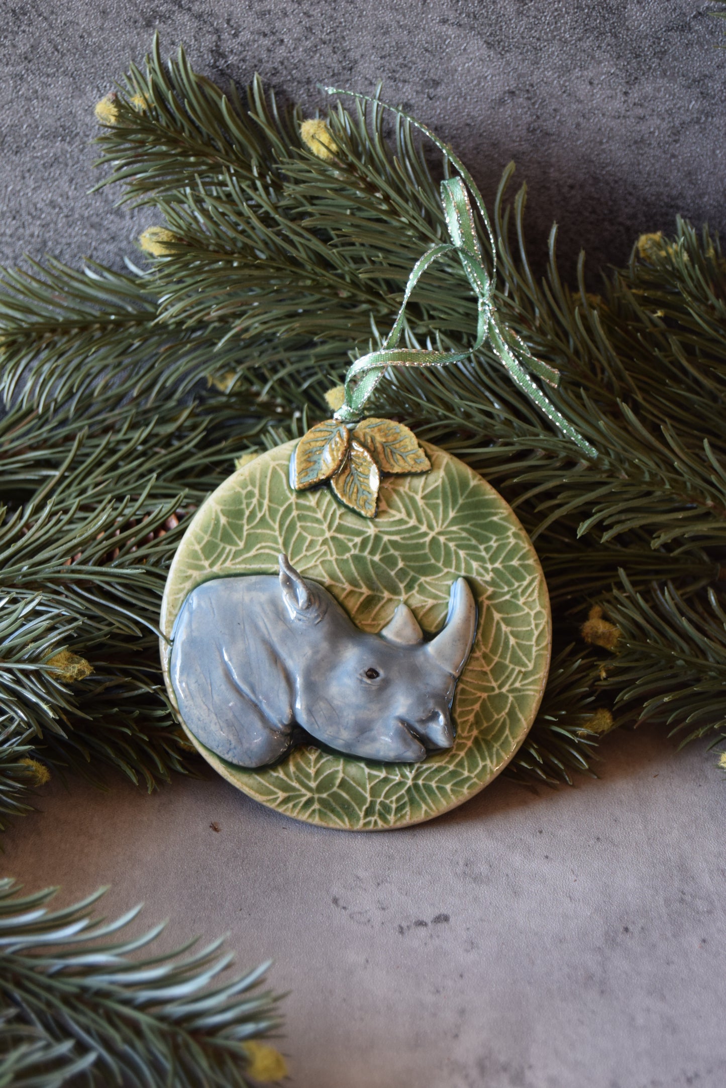 Rhino Ornament 5