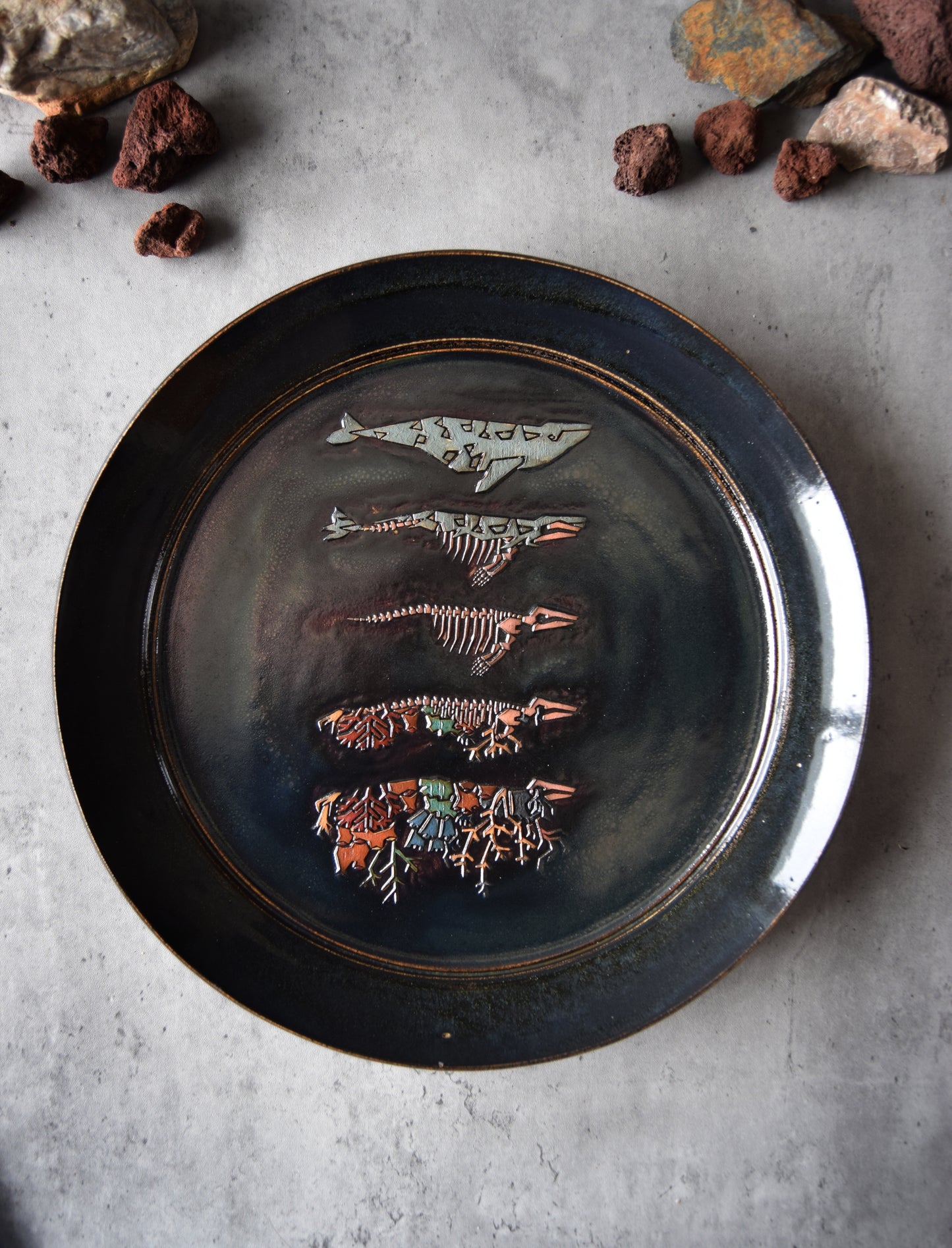 Whale Fall Plate