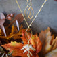 Gold Crystal Leaf Set