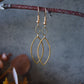 Gold Crystal Leaf Set