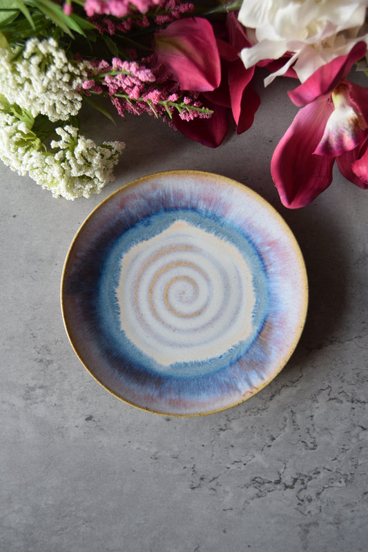 Winter Skies Trinket Plate