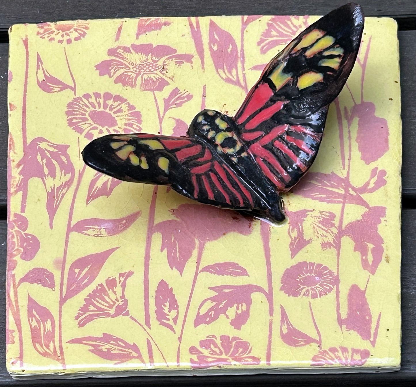 Dara Tesse- Doris Longwing Butterfly Tile