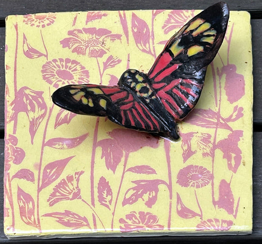 Dara Tesse- Doris Longwing Butterfly Tile