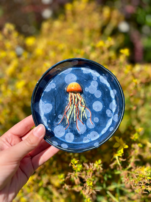 Emily Rose- Jellyfish Trinket Plate